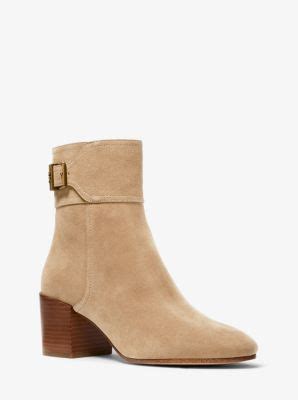 michael kors kenya suede ankle boot|Michael Kors ankle boots sale.